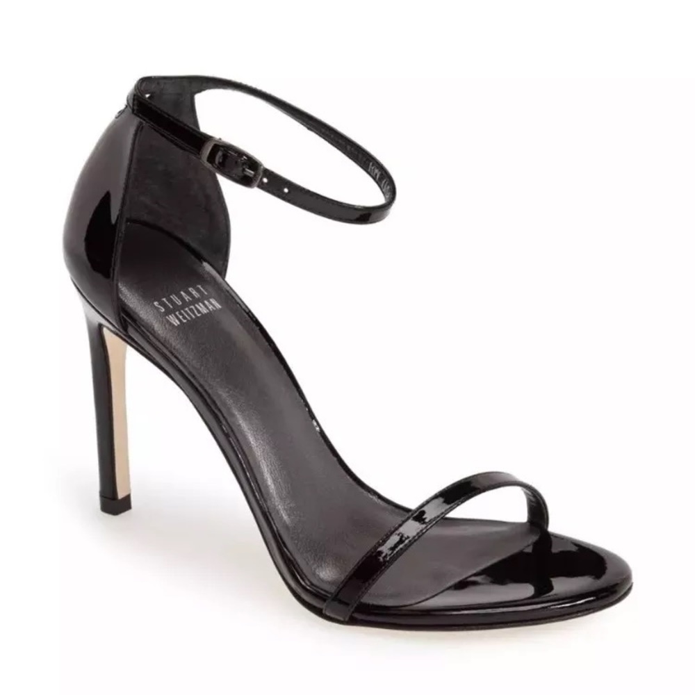 Stuart Weitzman Nudistsong Nudist Blk Shoes sz 9.5